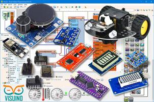 Arduino OLED Countdown Timer Using Visual Programming - Visuino ... image.