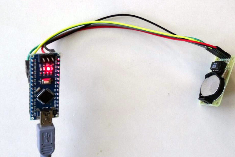 Arduino Nano DS1302 Code - Visuino - Visual Development for Arduino