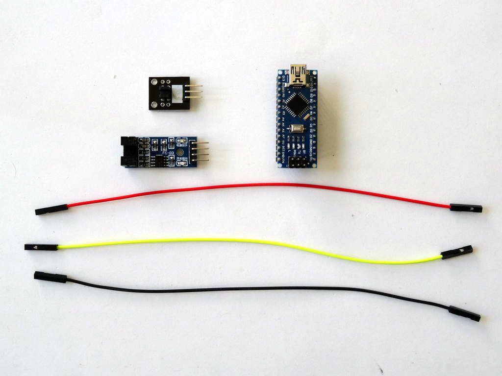Arduino Nano: Connecting Photo Interrupter (Slotted Optocoupler) With ...