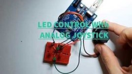 Arduino LED Control With Analog Joystick