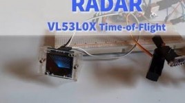 RADAR Lidar System VL53L0X Laser Time-of-Flight