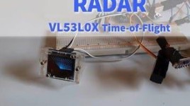 RADAR Lidar System VL53L0X Laser Time-of-Flight