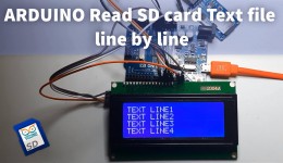 Arduino – How to Read SD Card Text File Line by Line
