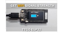 ESP32 TTGO WiFi Signal Strength