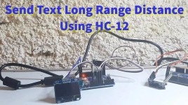 How to Send Text Long Range Distance Using HC-12