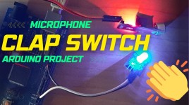 Clap Switch Using Sound Sensor & Arduino