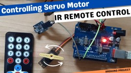 Controlling Servo Motor With IR Remote Using Arduino