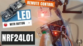 NRF24L01 Remote Control LED