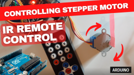 Controlling Stepper Motor 28byj-48 With IR Remote Using Arduino