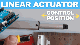 Arduino Linear Actuator Position Control With Smooth Start