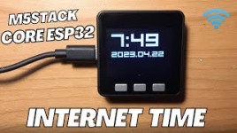M5Stack Core ESP32 – Get Time and Date From the Internet