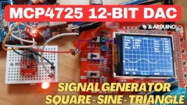 How to Use MCP4725 12 Bit Digital to Analog Converter Using Arduino