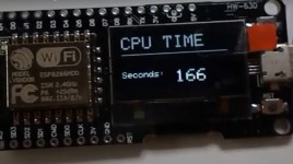 Arduino Display CPU TIME