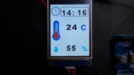 Weather Station With Nextion Display, DS1307 RTC and DHT11