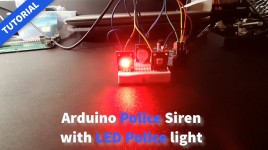 Arduino Police Siren With LED Police Lights
