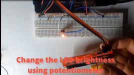 Controlling LED Brightness With a Potentiometer